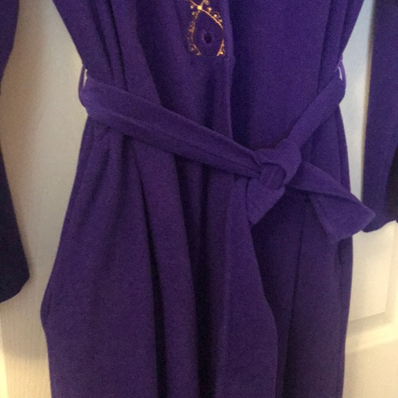 Velour Velvet Robe | Small - Picture 3 of 8